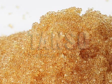 Ion exchange reson for wire edm