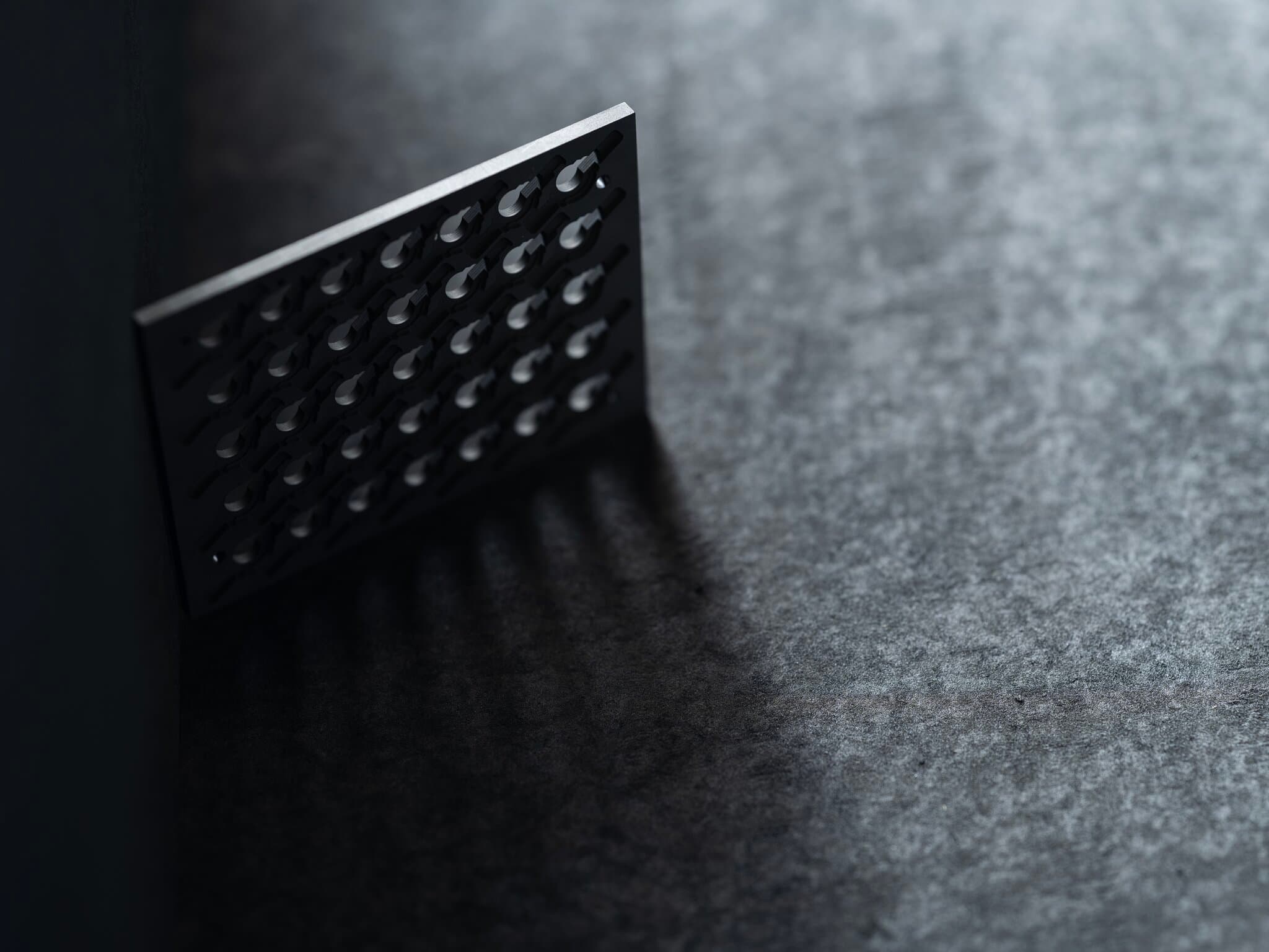 Square graphite detail